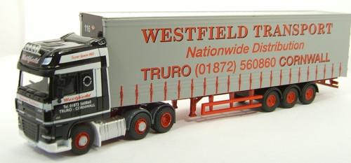 OXFORD DIECAST DAF02CS Westfield Transport Oxford Haulage 1:76 Scale Model Modern Trucks Theme