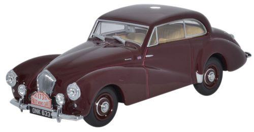OXFORD DIECAST HT001 Healey Tickford Maroon Monte Carlo 1953 1:43 Scale Model Cars Theme
