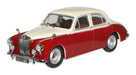 OXFORD DIECAST MGZ006 Ivory/Autumn Red MGZB Varitone Oxford Automobile 1:43 Scale Model 