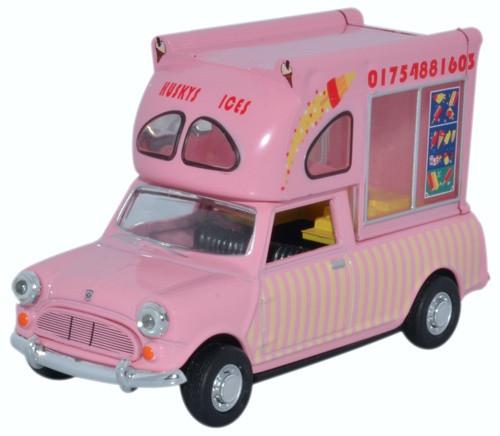 OXFORD DIECAST MP011 Mini Batman Ice Cream Van Huskys Ices Oxford Commercials 1:43 Scale Model 