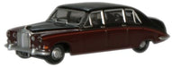 OXFORD DIECAST NDS004 Claret/Black (Queen Mum) Daimler DS420 Oxford Automobile 1:148 Scale Model 