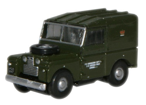 Oxford Diecast Post Office Telephones Land Rover 88 Hard Top - 1:148 S NLAN188006