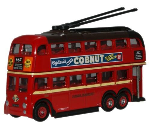 OXFORD DIECAST NQ1001 London Transport Q1 Trolleybus Oxford Omnibus 1:148 Scale Model Omnibus Theme