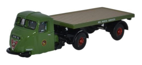 Oxford Diecast Scammell Scarab Flatbed BRS Parcels - 1:148 Scale NRAB005