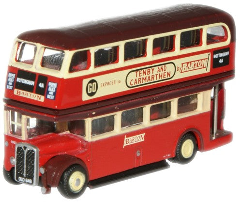 Oxford Diecast Barton Transport RTL Bus - 1:148 Scale NRTL003
