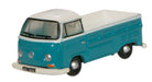Oxford Diecast Emerald Green Arcona White VW Pick Up - 1:148 Scale NVW006