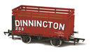 Oxford Rail Coke Wagon 7 Plank Dinnington 254 With 2 Coke Rails OR76CK7001