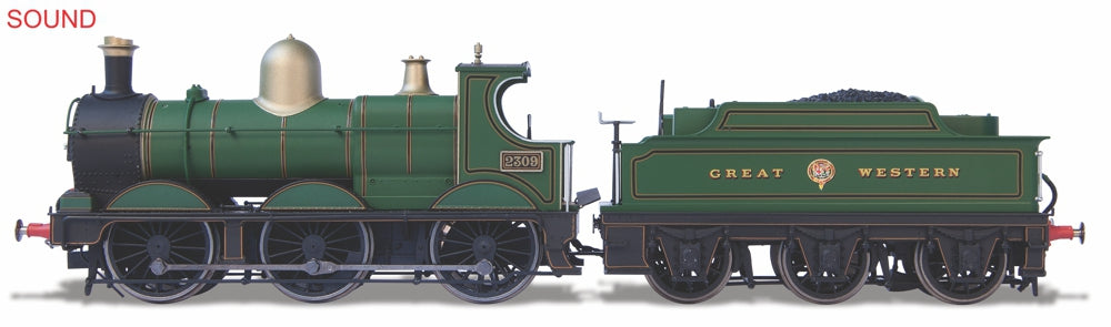 Oxford Rail 2309 Dean Goods GWR Lined DCC Sound OR76DG001XS