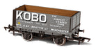 Oxford Rail 7 Plank Mineral Wagon Kobo No15 OR76MW7021