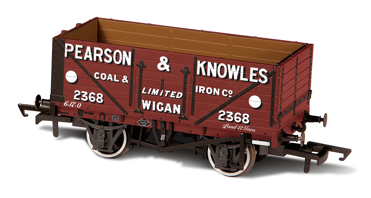 Oxford Rail 7 Plank Mineral Wagon Pearson & Knowles OR76MW7023