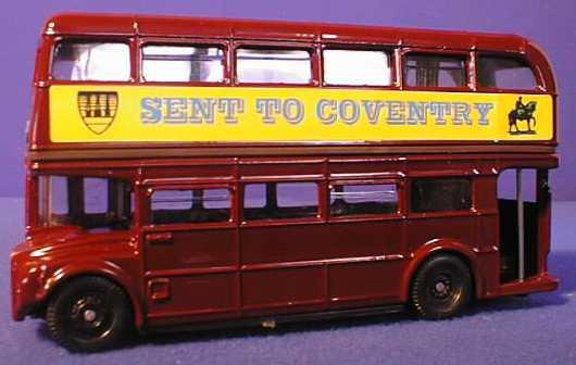 OXFORD DIECAST RM004 Sent to Coventry Oxford Original Bus 1:76 Scale Model Omnibus Theme
