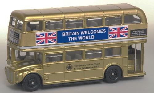 OXFORD DIECAST RM037 Golden Jubilee Oxford Original Bus 1:76 Scale Model Omnibus Theme