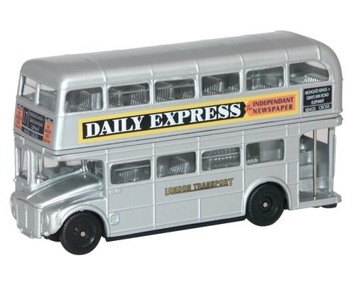 OXFORD DIECAST RM092 Silver Routemaster Oxford Original Bus 1:76 Scale Model Omnibus Theme