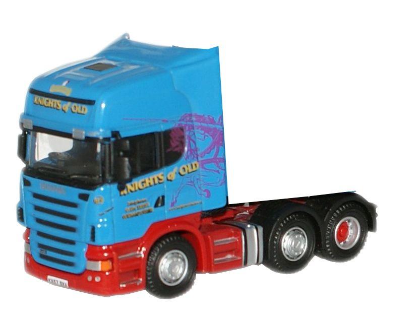 OXFORD DIECAST SCA08CS_C Knights of Old Cab Oxford Haulage 1:76 Scale Model 