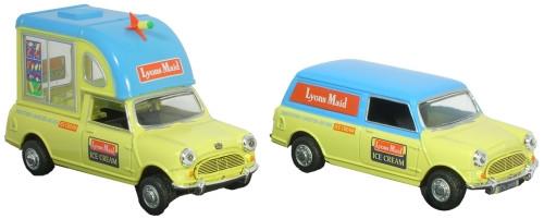 OXFORD DIECAST SET 28 Twin Lyons Maid Oxford Commercials 1:43 Scale Model Ice Cream Theme