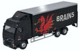 OXFORD DIECAST SP113 Volvo FH Curtainside Lorry - Brains Oxford Commercials 1:76 Scale Model 