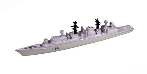 TRIANG TR1P720F86 HMS Cambeltown F86 Triang 1:1200 Scale Model Navy Theme