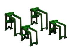 TRIANG TR1S915GR Container Gantry Set - 2 x Large + 2 x Small Green Triang 1:1200 Scale Model 