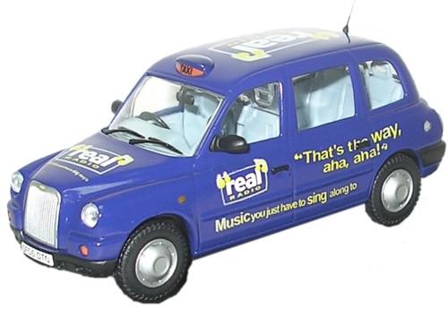 OXFORD DIECAST TX4003 Real Radio Oxford Commercials 1:43 Scale Model Taxi Theme