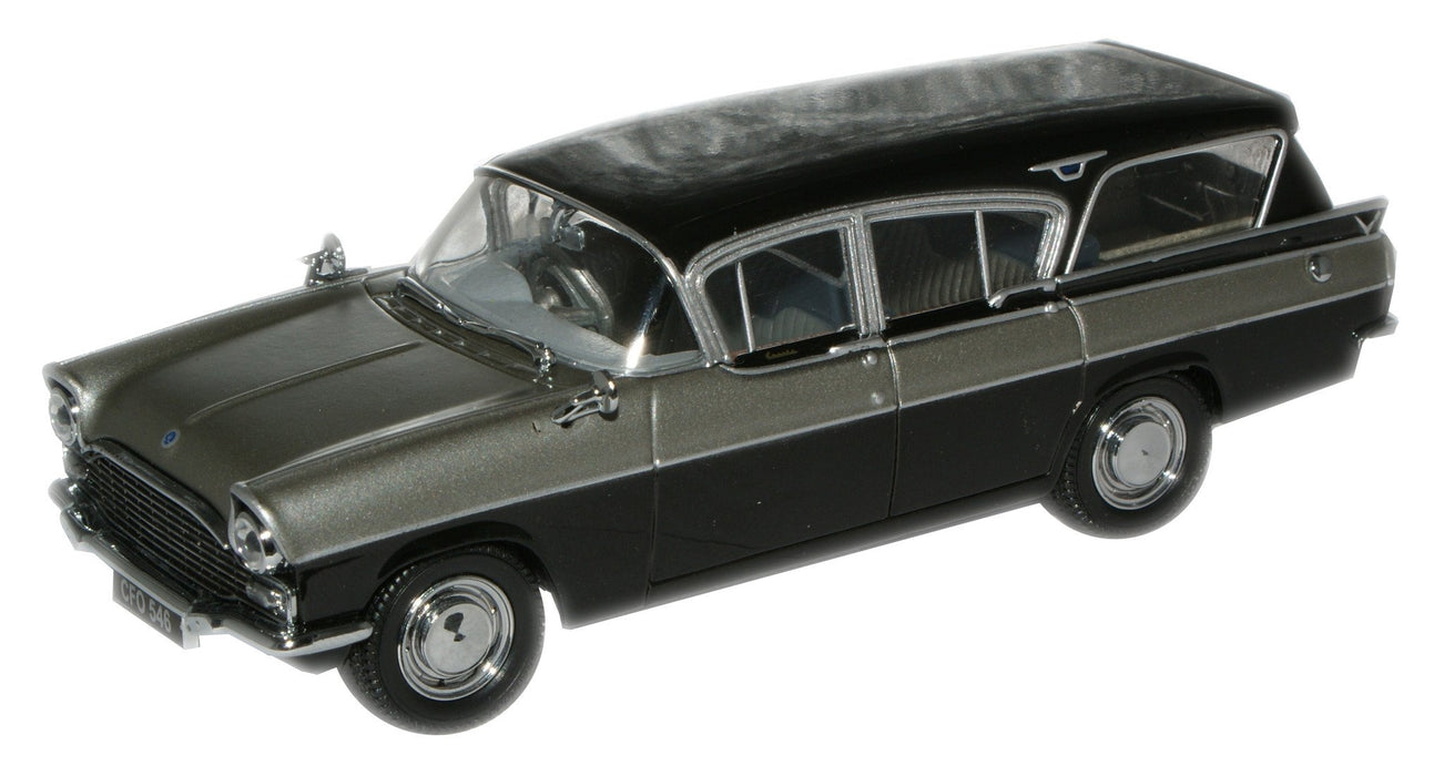 OXFORD DIECAST VFE002 Silver Grey/Black Cresta Friary Estate Oxford Automobile 1:43 Scale Model 