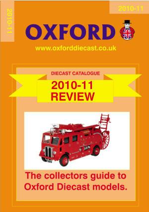 OXFORD DIECAST REVIEW2011 Review 2011/2012 Books Non Scale Model 