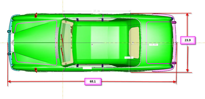 Rolls Royce Corniche - 1:43 and 1:76 scales