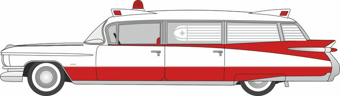 Update Regarding Oxford Diecast 87CM59001 Cadillac Miller-Meteor Ambulance
