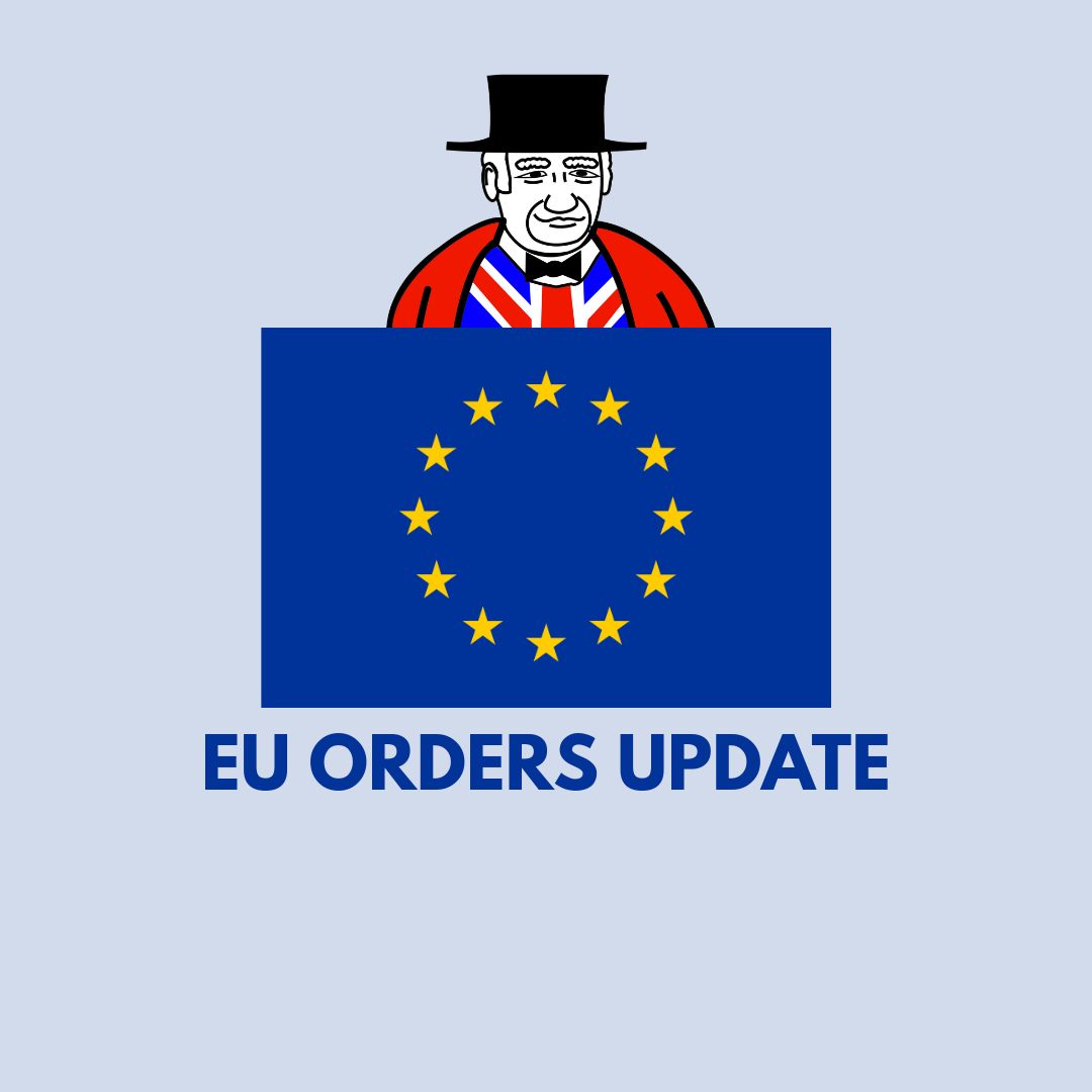 Update to EU Orders from Oxford Diecast