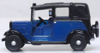 Oxford Diecast 1:!20 Scale TT Austin Low Loader Taxi Oxford Blue Left