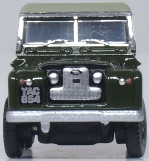 OXFORD DIECAST  Scale  Land Rover Series 2 LWB Canvas Bronze Green