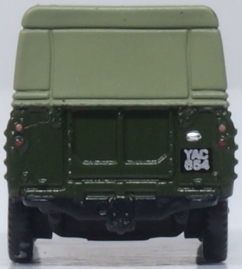 OXFORD DIECAST  Scale  Land Rover Series 2 LWB Canvas Bronze Green