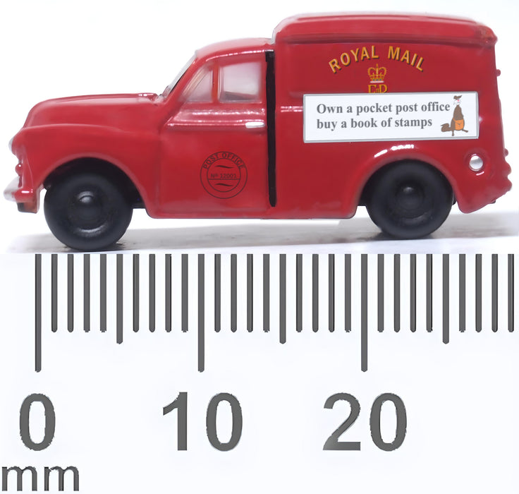 Oxford Deicas Morris 1000 Royal Mail - 1:120 TT scale. 120MM015 measurements