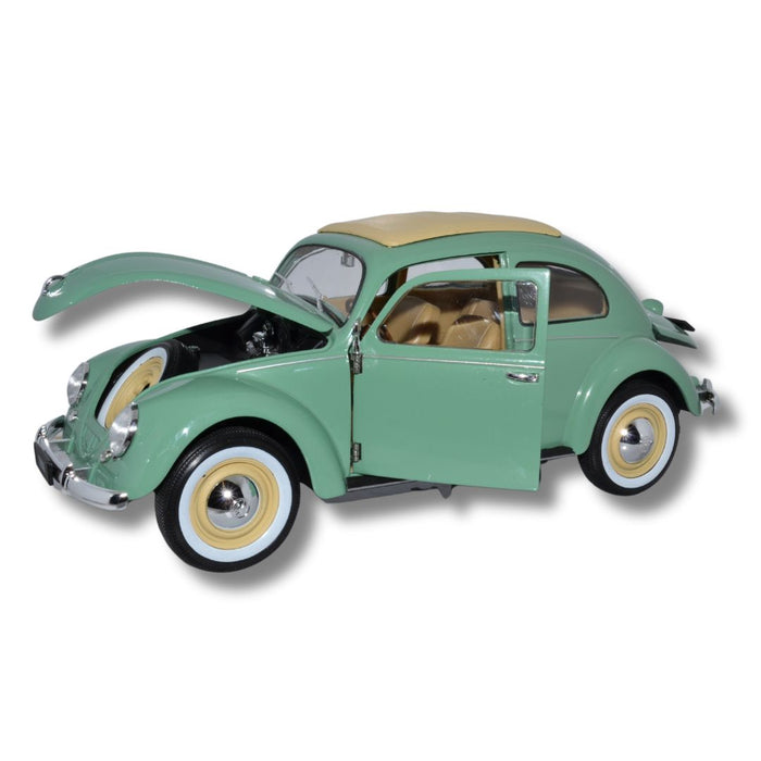Coccinelle Volkswagen avec planche de surf Welly 42343SB coccinelle verte Coccinelle Volkswagen avec planche de surf Welly 42343SB coccinelle verte