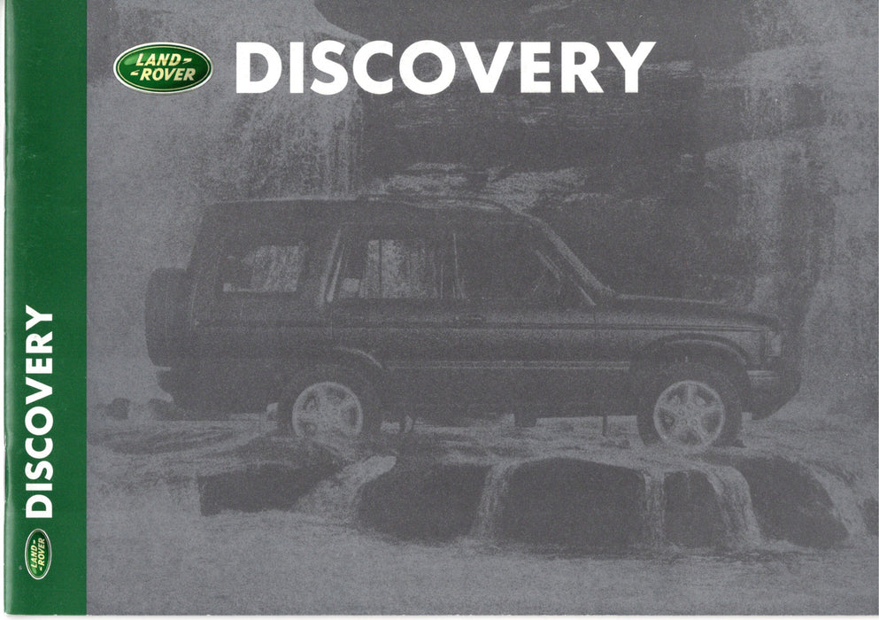 Oxford Diecast Land Rover Discovery 2 Metallic Epsom Green 76LRD2001 Original Brochure 1