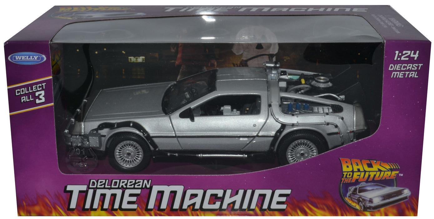 Welly Back To The Future I - 1:24 Scale