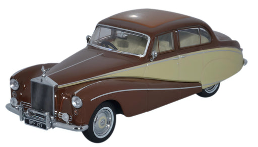 Oxford Diecast Rolls Royce Silver Cloud/hooper Empress Brown/cream 43EMP001 1:43 Scale