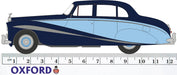 Oxford Diecast Rolls Royce Silver Cloud Hooper Empress Two Tone Blue 43EMP002 1:43 scale model measurements