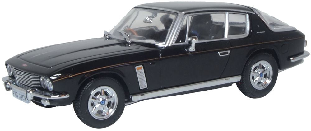 Oxford Diecast Jensen Interceptor MkIII Black 1:43