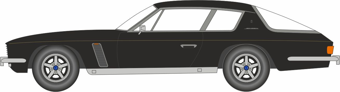 Oxford Diecast Jensen Interceptor MkIII Black 1:43