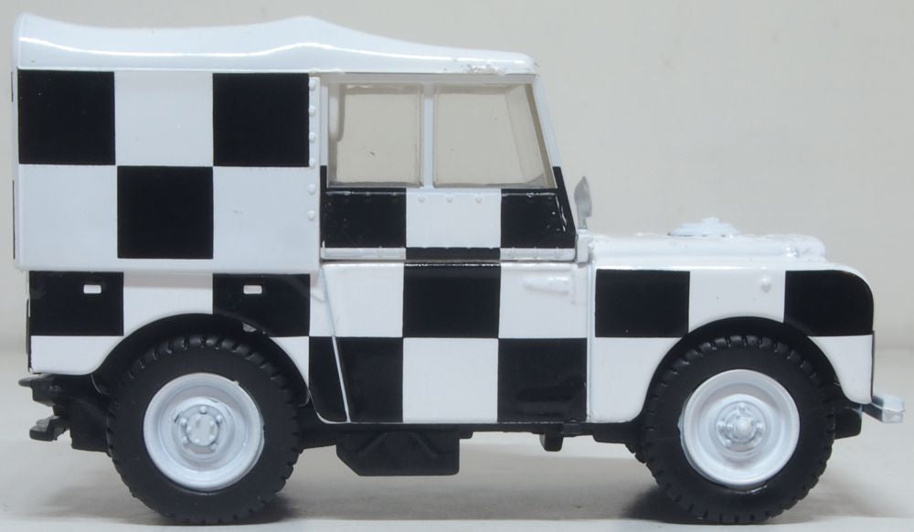 Oxford Diecast Land Rover Series 1 80 Inch RAF Tripoli Desert Rescue 1:43