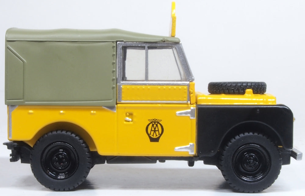 Oxford Diecast Land Rover Series I 88" Canvas Aa Highland Patrol