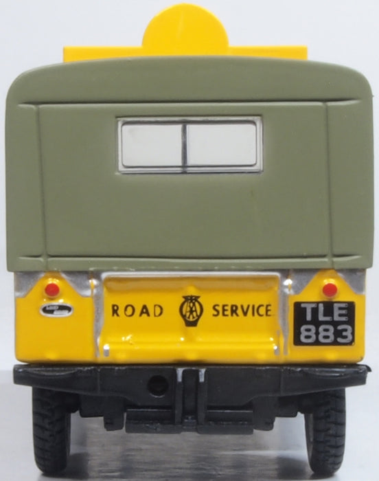 Oxford Diecast Land Rover Series I 88" Canvas Aa Highland Patrol