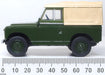 Oxford Diecast Land Rover Series Ii SWB Canvas Reme 1:43rd Scale Dimensions