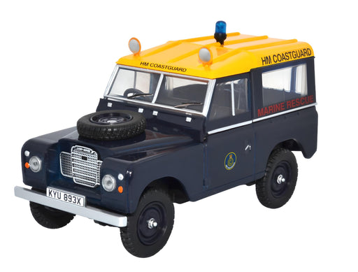 Oxford Diecast Land Rover Series 3 SWB Station Wagon HM Coastguard  - 1:43 scale 43LR3S007