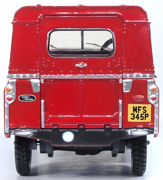 Oxford Diecast Land Rover Series III Postbus Royal Mail 43LR3S008 Rear