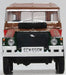 Oxford Diecast Land Rover Lightweight Hard Top Fred Dibnah 76LRL006 1:76 Scale Front