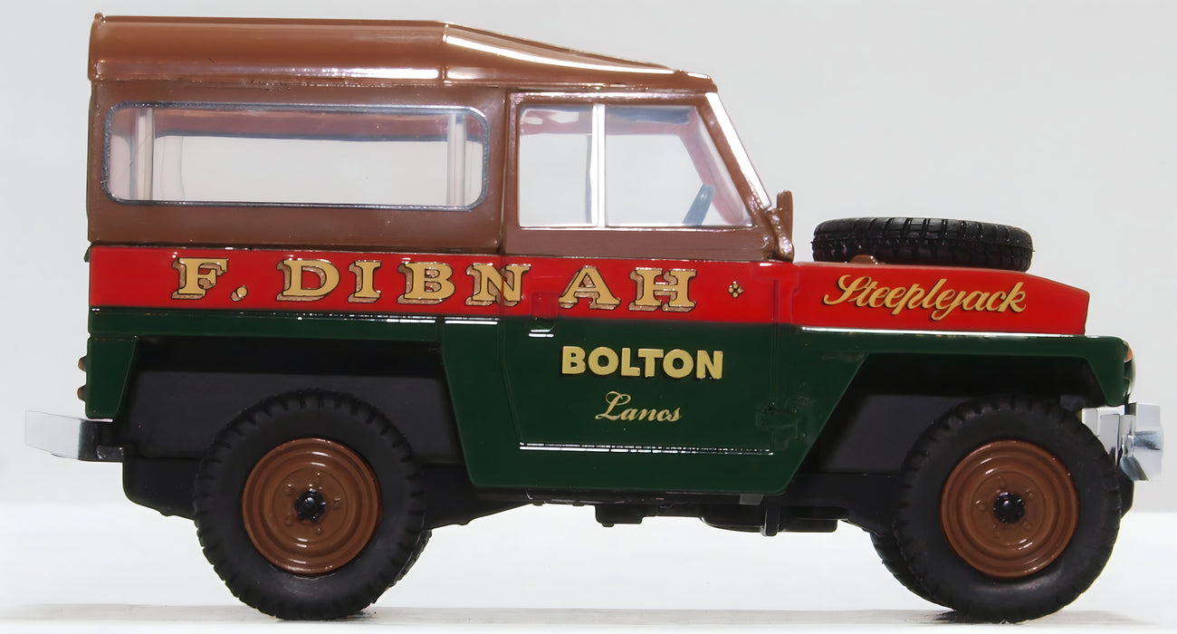 Oxford Diecast Land Rover Lightweight Hard Top Fred Dibnah 76LRL006 1:76 Scale Right