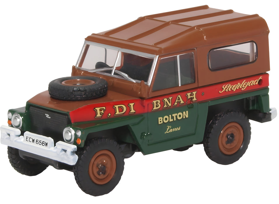 Oxford Diecast Land Rover Lightweight Hard Top Fred Dibnah 76LRL006 1:76 Scale
