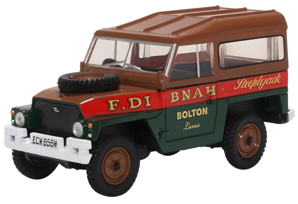 Oxford Diecast Land Rover Lightweight Hard Top Fred Dibnah -1:43 scale 43LRL006