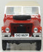 Oxford Diecast 1:43rd Scale Red Land Rover Lightweight